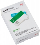 Folie laminare GBC, la cald, tip card, 60x90 mm, 125 mic, 100 buc/set